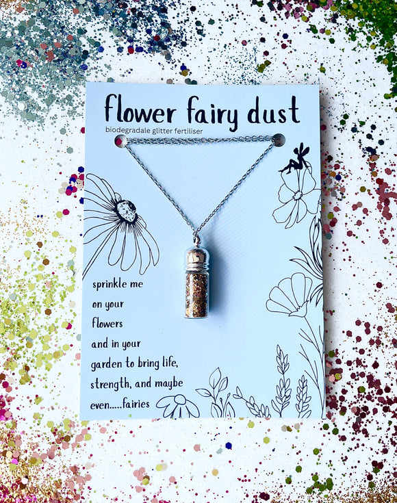 flower fairy dust - blue mix