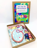 embroidery kit - introductory for kids