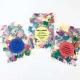 fabric confetti - self celebration!