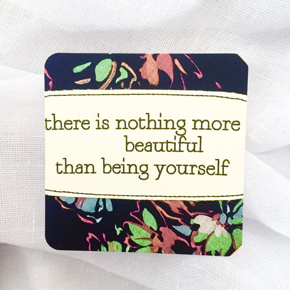 affirmation card . nothing more beautiful .
